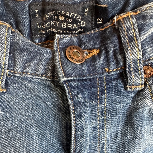 Lucky Brand Blue Straight Jeans Classic Fit - Picture 2 of 4